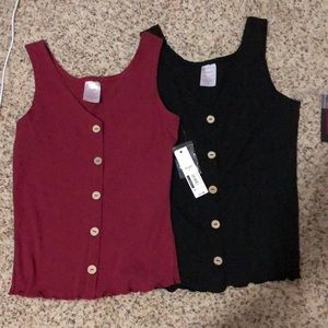 Two tank tops